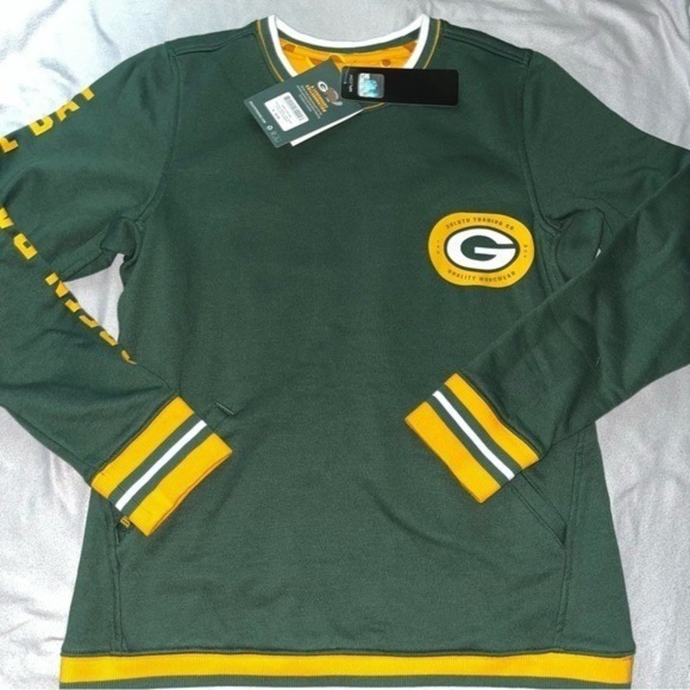 New Women's Green Bay Packers NFL Sweatshirt Duluth Trading Limited Edition XS